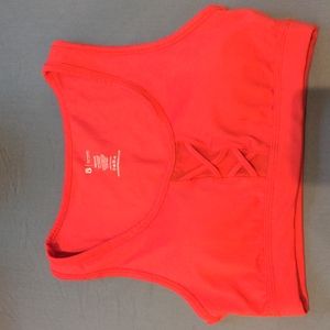 Buffbunny Cross My Heart Sports Bra Red